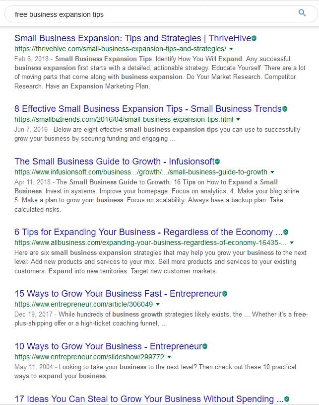 business tips - SEO for beginners