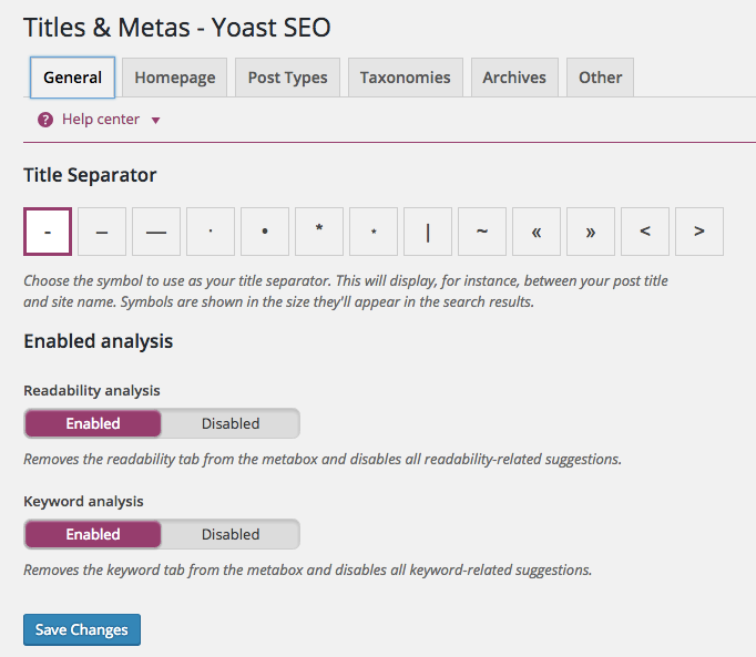 SEO for beginners - yoast